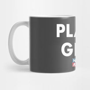 PLANE GEEK (White on front) Mug